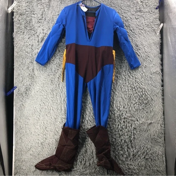 Rubies Superman Costume Boys Size Large Muscled Chest Super Man Halloween - Picture 8 of 16